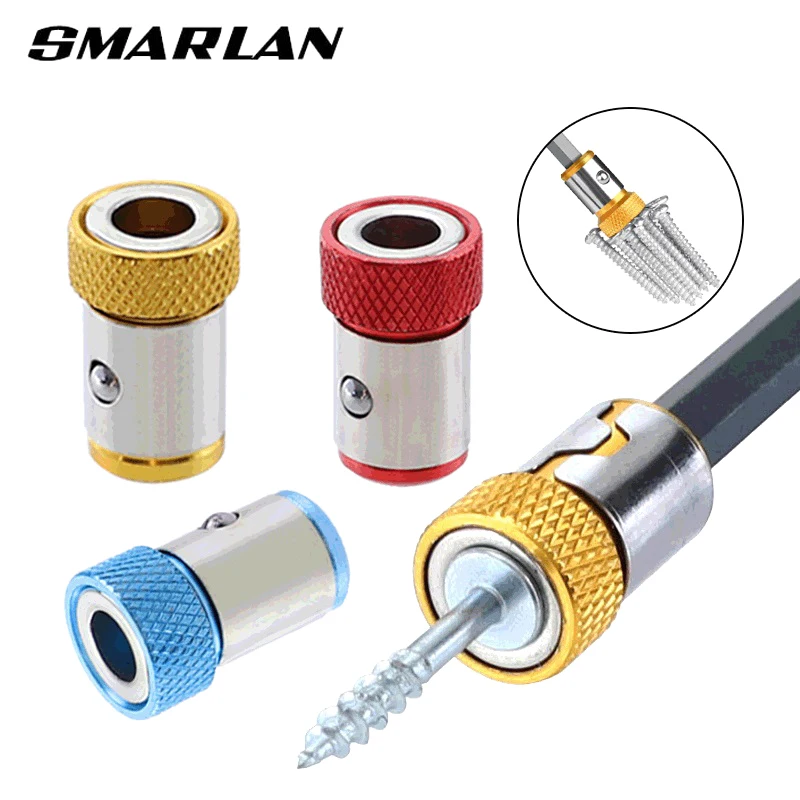 SMARLAN 3pcs 1/4” Metal Screwdriver Bit Magnetic Ring For 6.35mm Shank Anti-Corrosion Drill Bit Magnet Powerful Ring Tool Parts
SMARLAN 3pcs 1/4” Metal Screwdriver Bit Magnetic Ring For 6.35mm Shank Anti-Corrosion Drill Bit Magnet Powerful Ring Tool Parts