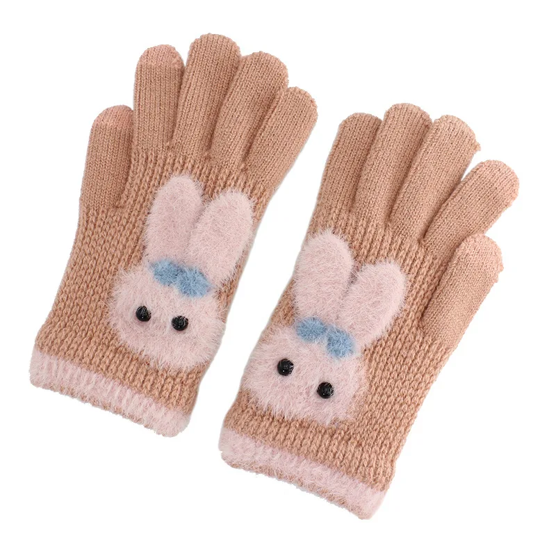 Warm Winter Knitted Full Finger Gloves Mittens Women Cute Cartoon Rabbit Touchable Screen Gloves Handschoenen
Warm Winter Knitted Full Finger Gloves Mittens Women Cute Cartoon Rabbit Touchable Screen Gloves Handschoenen
