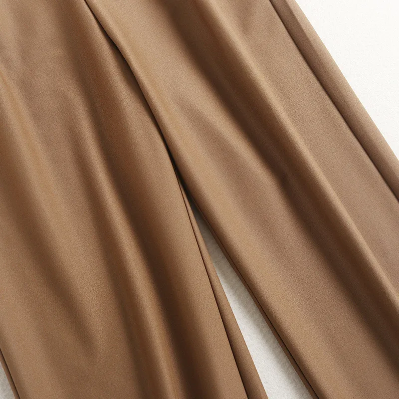 High Quality Elegant Fashion Women Spring 2021 New Solid Wide Leg Pants Office Lady Casual Trousers
High Quality Elegant Fashion Women Spring 2021 New Solid Wide Leg Pants Office Lady Casual Trousers