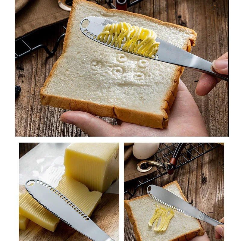 Multifunction Stainless Steel Butter Knife Cheese Jam Spreaders Cream Knifes Utensil Cutlery Dessert Toast For Breakfast Tool
Multifunction Stainless Steel Butter Knife Cheese Jam Spreaders Cream Knifes Utensil Cutlery Dessert Toast For Breakfast Tool