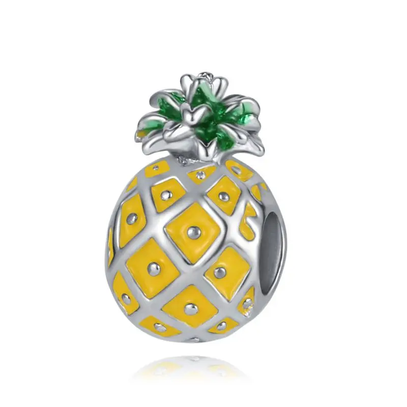 1Pcs New Cute Pineapple Pendant DIY Beads Suitable for Original Pandora Charm Bracelet Ladies Jewelry Making Gift
1Pcs New Cute Pineapple Pendant DIY Beads Suitable for Original Pandora Charm Bracelet Ladies Jewelry Making Gift