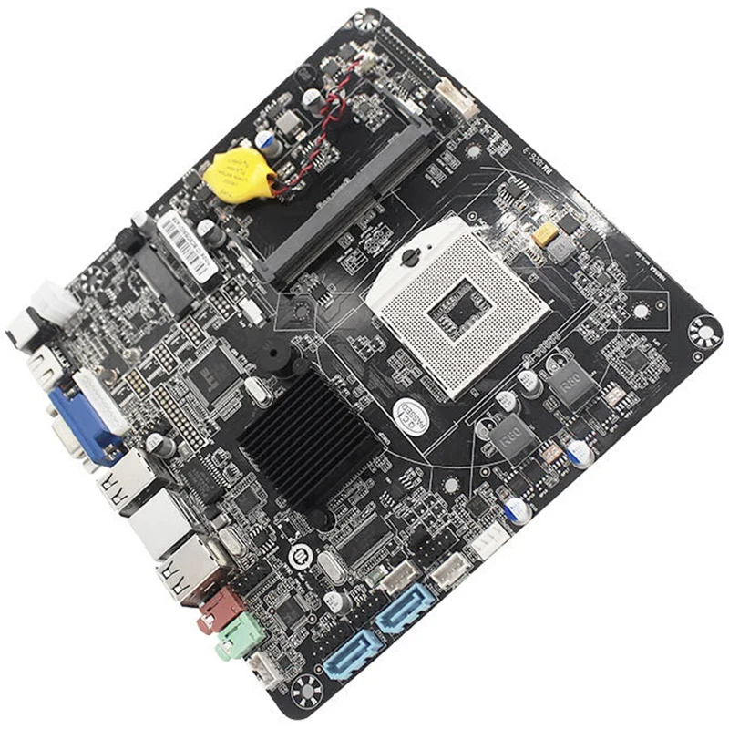 HM55 PGA988 Настольный ПК материнская плата DDR3 SATA II Mini ITX для Мини хост/HTPC/рекламная