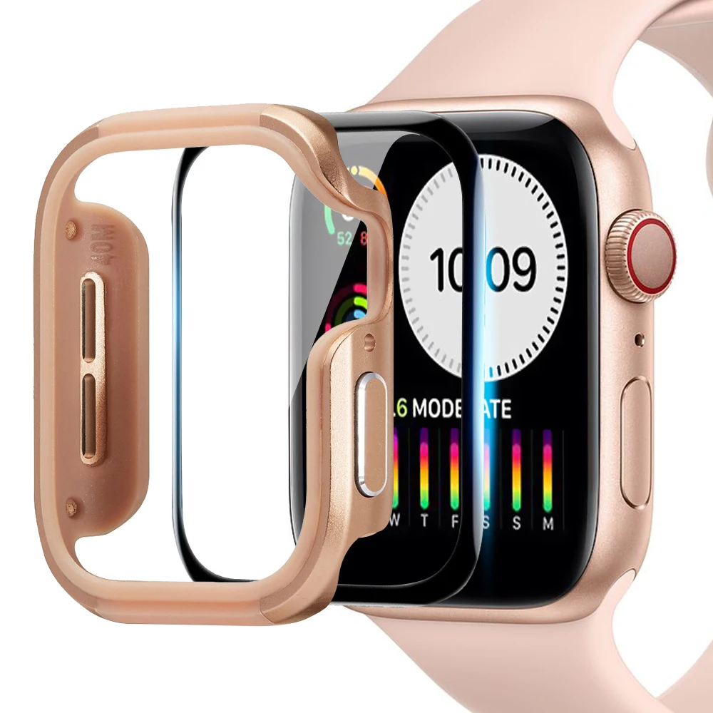 Чехол для apple watch, чехол 44 мм 40 мм 42 мм 38 мм из ТПУ и алюминиевого сплава, ультратонкая полноэкранная защита iwatch, чехол серии 6 se 5 4
Чехол для apple watch, чехол 44 мм 40 мм 42 мм 38 мм из ТПУ и алюминиевого сплава, ультратонкая полноэкранная защита iwatch, чехол серии 6 se 5 4