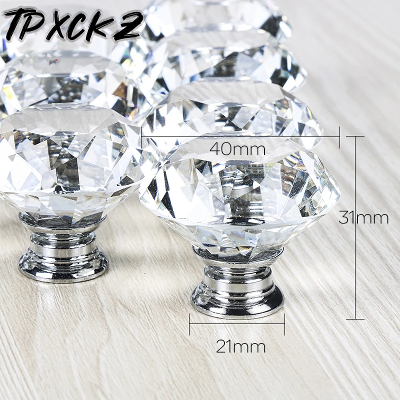 16pcs 40mm Diamond Shape Design Crystal Glass Knobs Cupboard Drawer Pull Kitchen Cabinet Door Wardrobe Handles Hardware
16pcs 40mm Diamond Shape Design Crystal Glass Knobs Cupboard Drawer Pull Kitchen Cabinet Door Wardrobe Handles Hardware