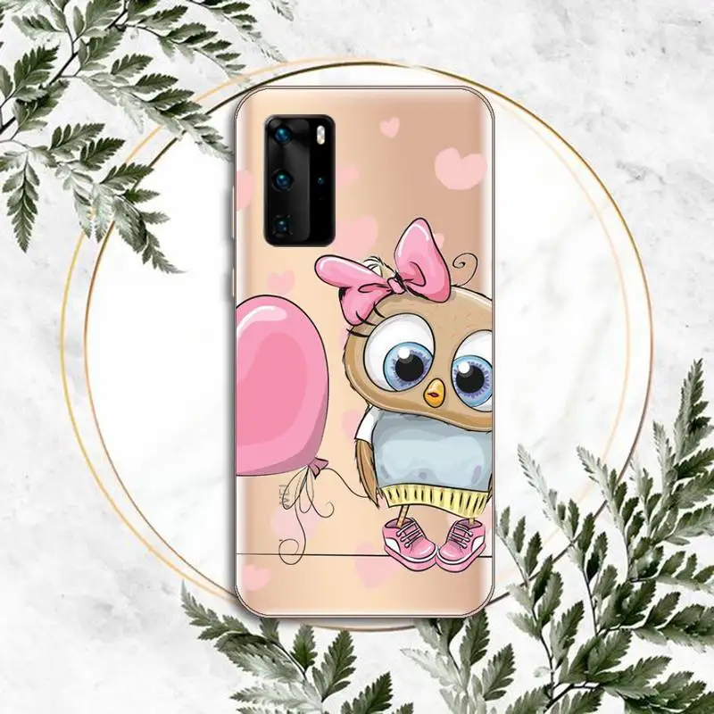 Cute animal Owl Phone Case Transparent for Samsung A71 S9 10 20 HUAWEI p30 40 honor 10i 8x xiaomi note 8 Pro 10t 11
Cute animal Owl Phone Case Transparent for Samsung A71 S9 10 20 HUAWEI p30 40 honor 10i 8x xiaomi note 8 Pro 10t 11