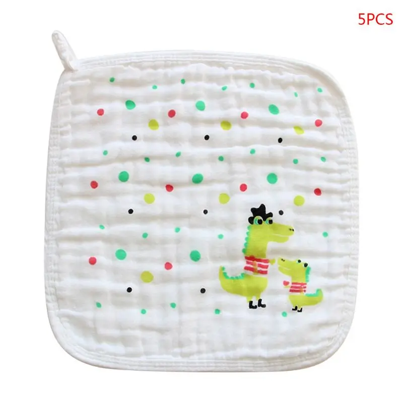 5 Pcs/pack Newborn Saliva Handkerchief Cartoon Pattern Baby Kids Bath Towel Muslin Cotton Infant Washcloth Squares DXAD
5 Pcs/pack Newborn Saliva Handkerchief Cartoon Pattern Baby Kids Bath Towel Muslin Cotton Infant Washcloth Squares DXAD