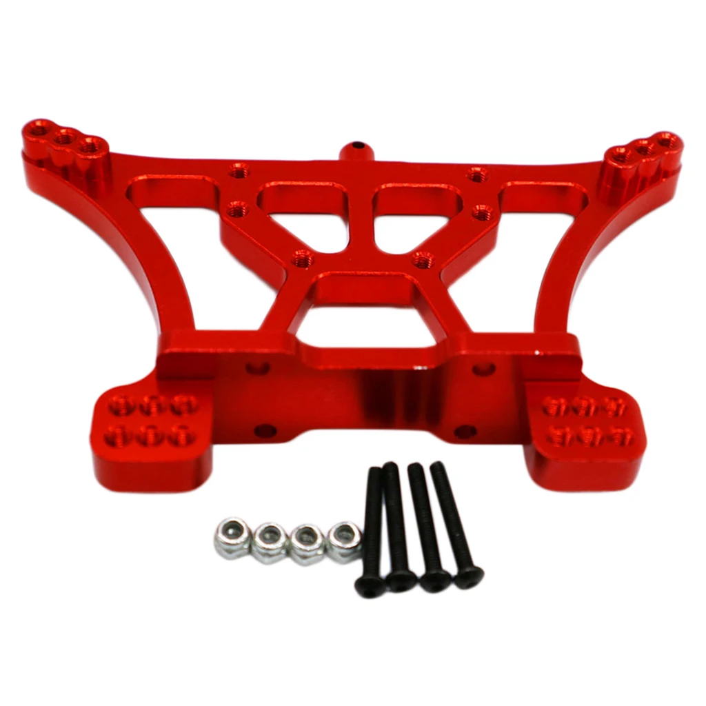 CNC Aluminum Rear Shock Tower Replacement Parts for 1/10 Traxxas Slash 2WD Short Truck, Red
CNC Aluminum Rear Shock Tower Replacement Parts for 1/10 Traxxas Slash 2WD Short Truck, Red
