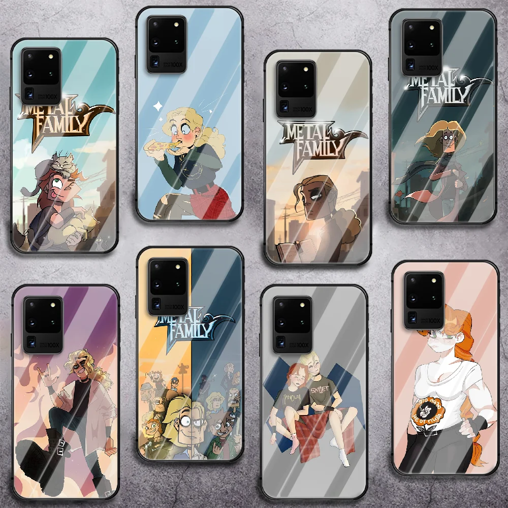 Metal Family cartoon Phone Tempered Glass Case Cover For Samsung Galaxy S Note 5 6 9 10 10E 20 21 FE Plus Uitra Prime Tpu
Metal Family cartoon Phone Tempered Glass Case Cover For Samsung Galaxy S Note 5 6 9 10 10E 20 21 FE Plus Uitra Prime Tpu