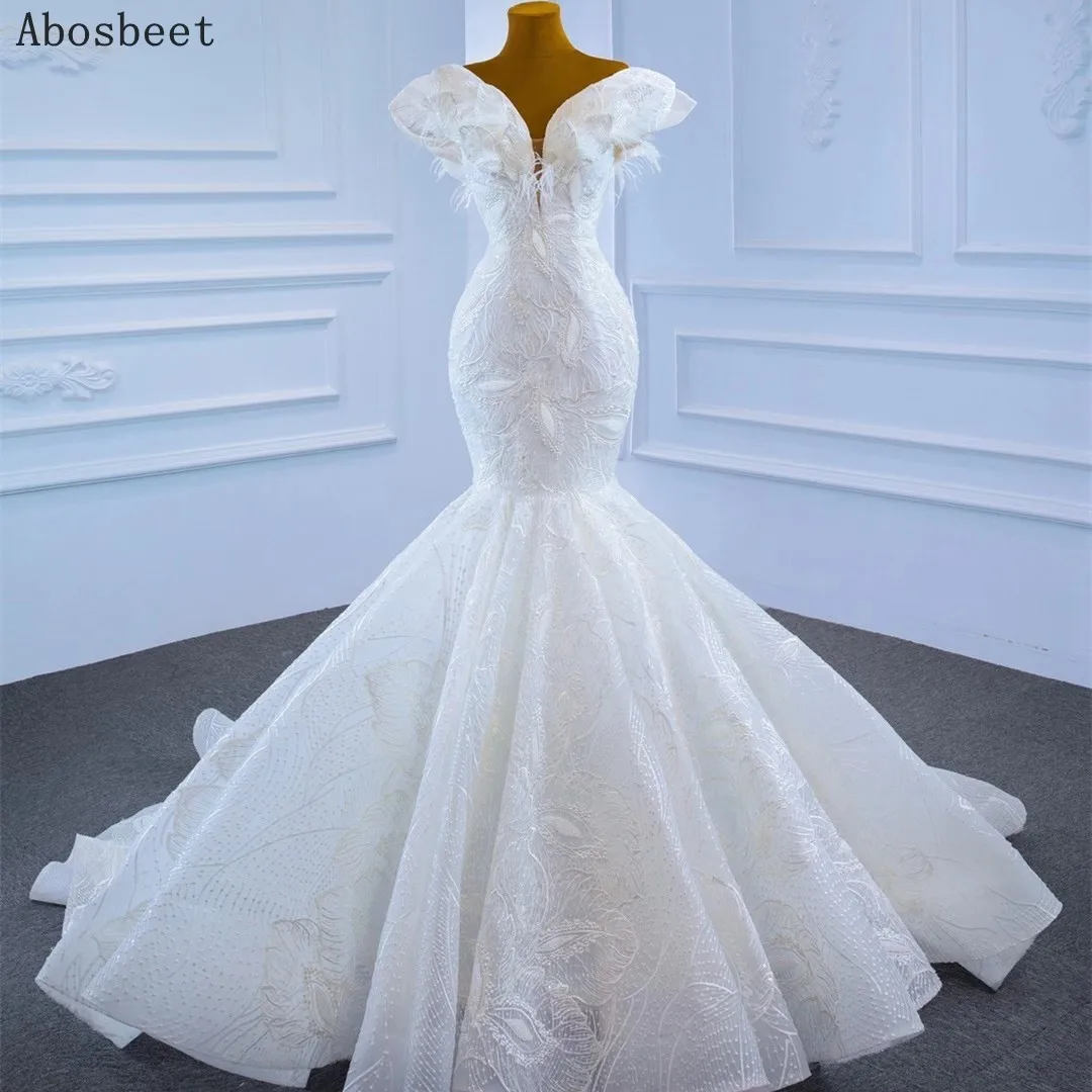 White Mermaid Wedding Dress 2021 Elegant Embroidery Lace Wedding Gown Long Train Shining Sequins Lace Unique Neck Design
White Mermaid Wedding Dress 2021 Elegant Embroidery Lace Wedding Gown Long Train Shining Sequins Lace Unique Neck Design