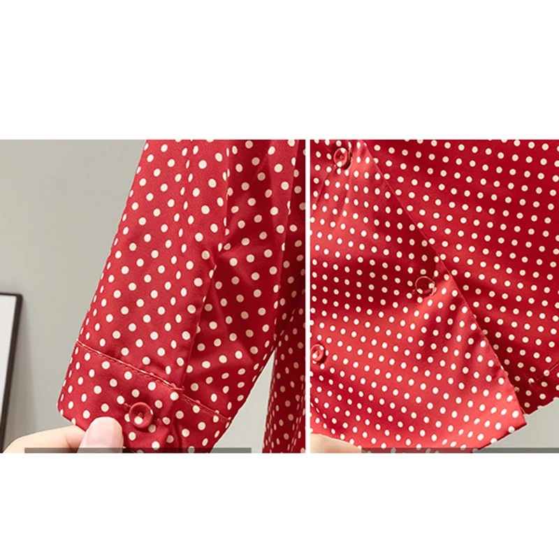 LJSXLS Vintage French Top Mujer Summer Notched Collar Polka Dot Women's Shirt Fashion Elegant Blouse Casual Half Sleeve Tops
LJSXLS Vintage French Top Mujer Summer Notched Collar Polka Dot Women's Shirt Fashion Elegant Blouse Casual Half Sleeve Tops