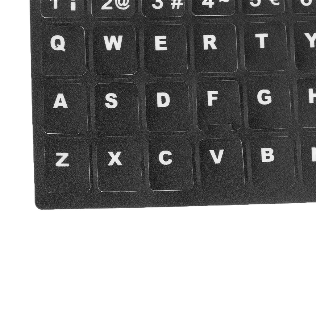 Universal Spanish Keyboard Stickers, PC Keyboard Stickers Black Background for PC Laptop Notebook Desktop
Universal Spanish Keyboard Stickers, PC Keyboard Stickers Black Background for PC Laptop Notebook Desktop