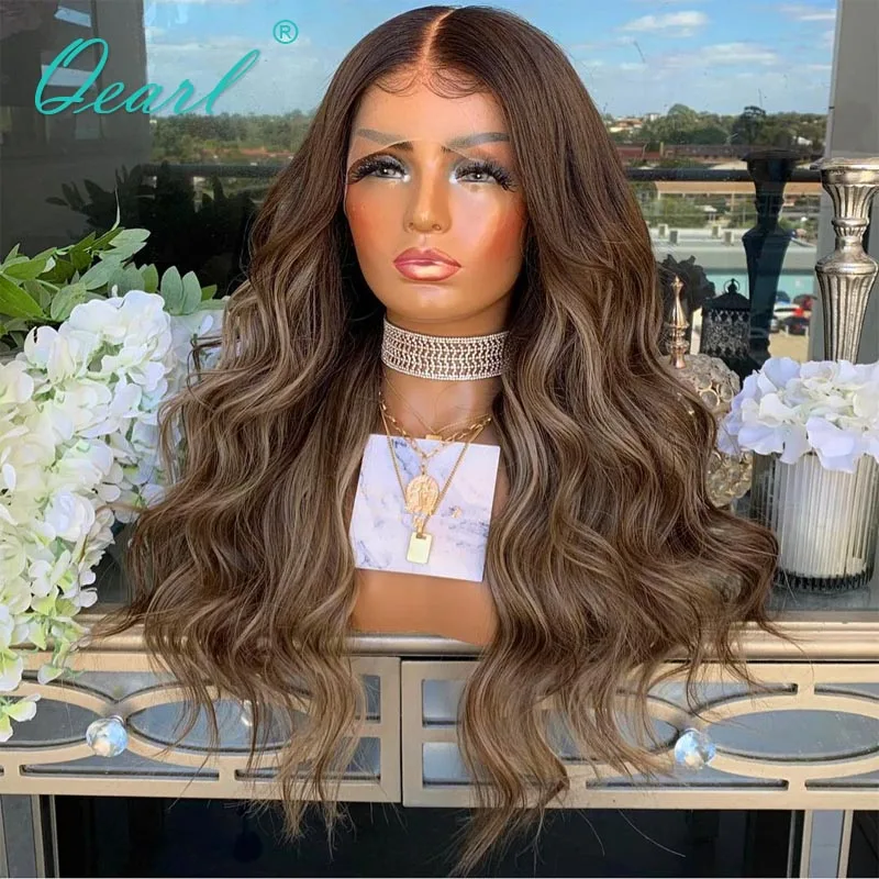 Brazilian Loose Wave Remy Hair 13x4/13x6 Lace Front Human Hair Wig For Black Women Brown Blonde Highlights Preplucked 150% QEarl
Brazilian Loose Wave Remy Hair 13x4/13x6 Lace Front Human Hair Wig For Black Women Brown Blonde Highlights Preplucked 150% QEarl