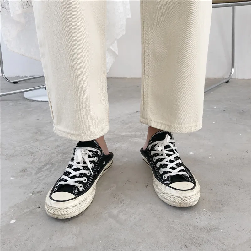 Straight Simple Solid Fashion Jean Women Casual Ankle Length All-match Crimping Teenagers Kroean Style Leisure Beige New Clothes
Straight Simple Solid Fashion Jean Women Casual Ankle Length All-match Crimping Teenagers Kroean Style Leisure Beige New Clothes