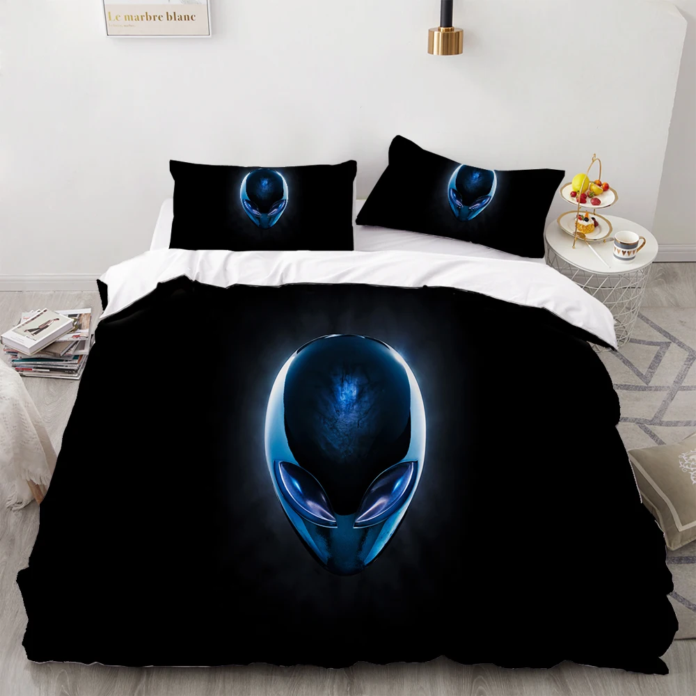 3D Alien Bedding Set Astronaut Quilt Cover Cartoon Bed Cover Set Single Double Duvet Cover 3D Printing Bedding Kids Boys Girls
3D Alien Bedding Set Astronaut Quilt Cover Cartoon Bed Cover Set Single Double Duvet Cover 3D Printing Bedding Kids Boys Girls