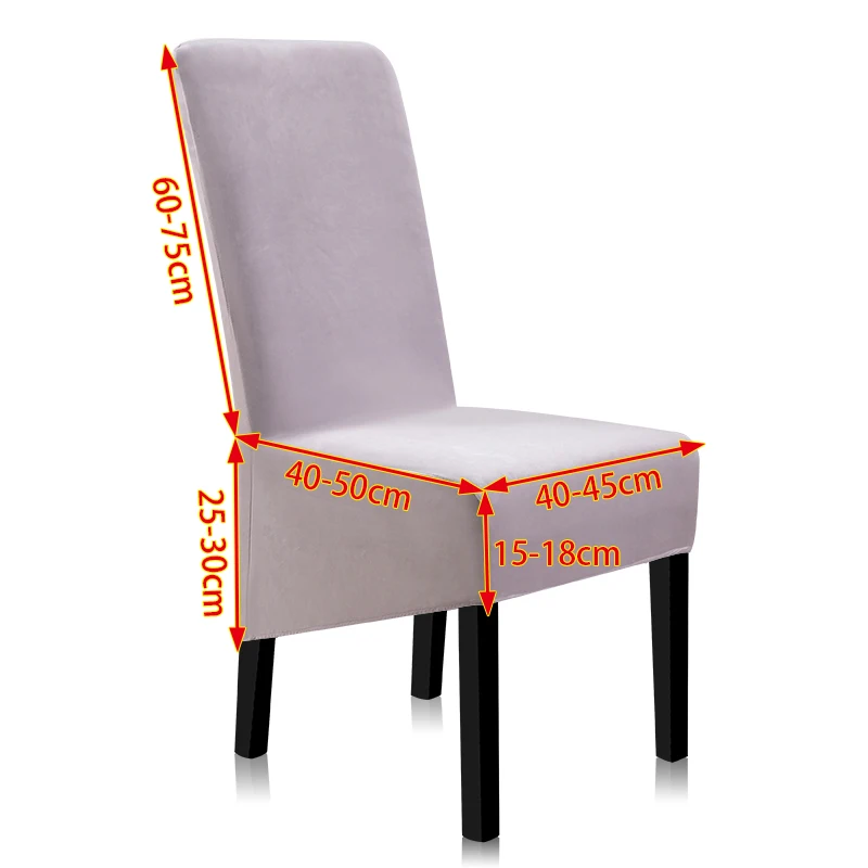 Large Oblique Back Solid color Chair cover Spandex Dining Chair Covers Anti-dirty Stretch Chair Cover Kitchen Living Room
Large Oblique Back Solid color Chair cover Spandex Dining Chair Covers Anti-dirty Stretch Chair Cover Kitchen Living Room