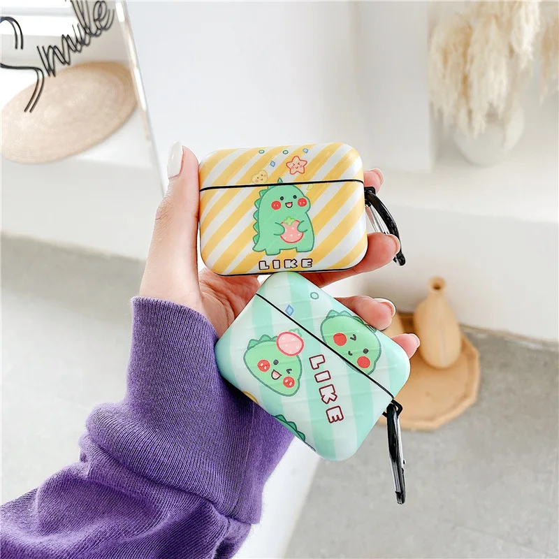 For Airpods 1/2 Case,3D Cartoon Cute Dinosaur Box Case For Airpods Case,Soft Silicone Earphone Cover For AIrpods Pro Case
For Airpods 1/2 Case,3D Cartoon Cute Dinosaur Box Case For Airpods Case,Soft Silicone Earphone Cover For AIrpods Pro Case