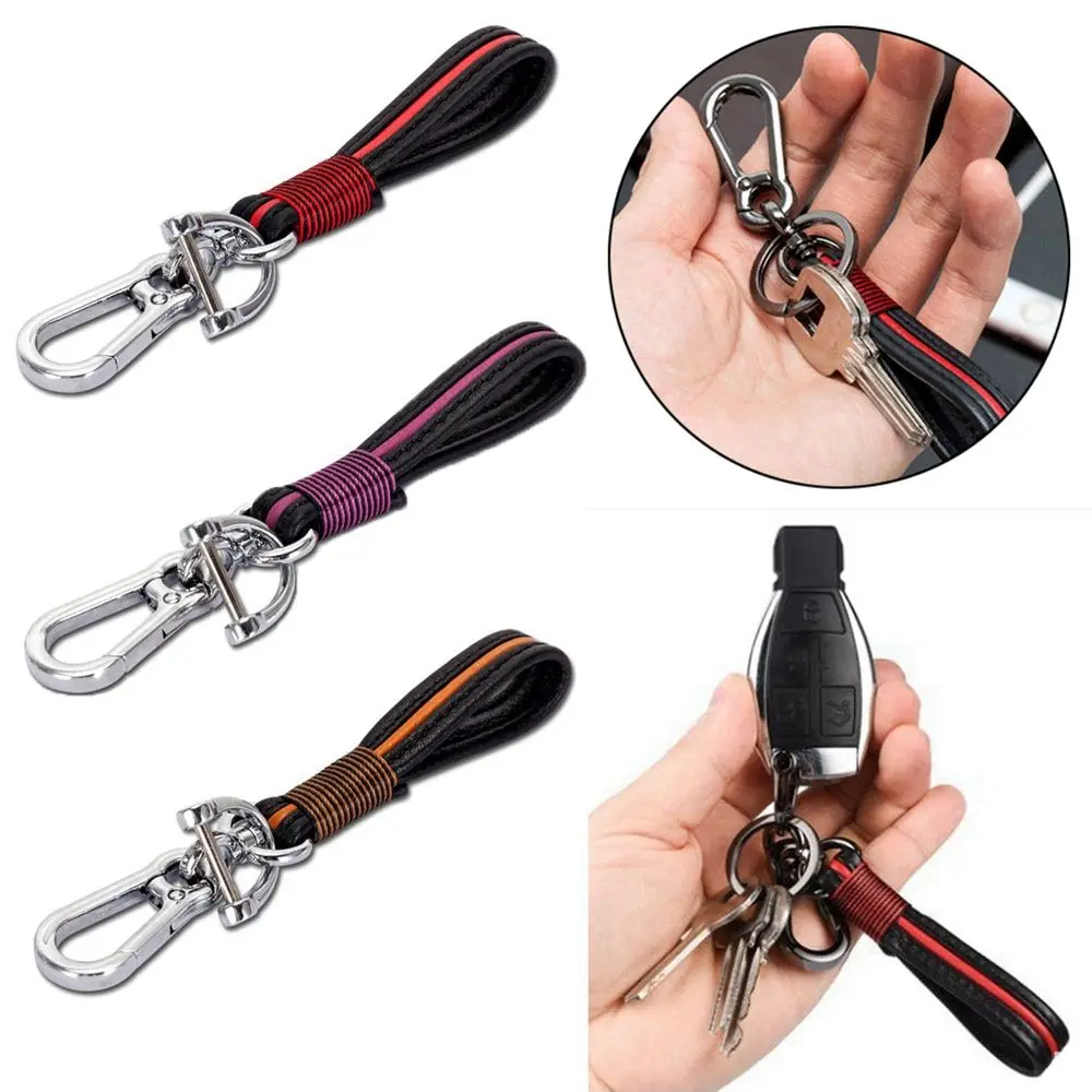 Chain Holder Vehicle Accessories Phone Number Card Outdoor Keychain Keyring Anti-lost Keychains Leather Rope Buckles
Chain Holder Vehicle Accessories Phone Number Card Outdoor Keychain Keyring Anti-lost Keychains Leather Rope Buckles