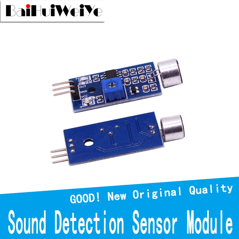 1PCS Microphone Sound Detection Sensor Module Sound Sensor Intelligent Vehicle For Arduino Switches Smart Home
1PCS Microphone Sound Detection Sensor Module Sound Sensor Intelligent Vehicle For Arduino Switches Smart Home