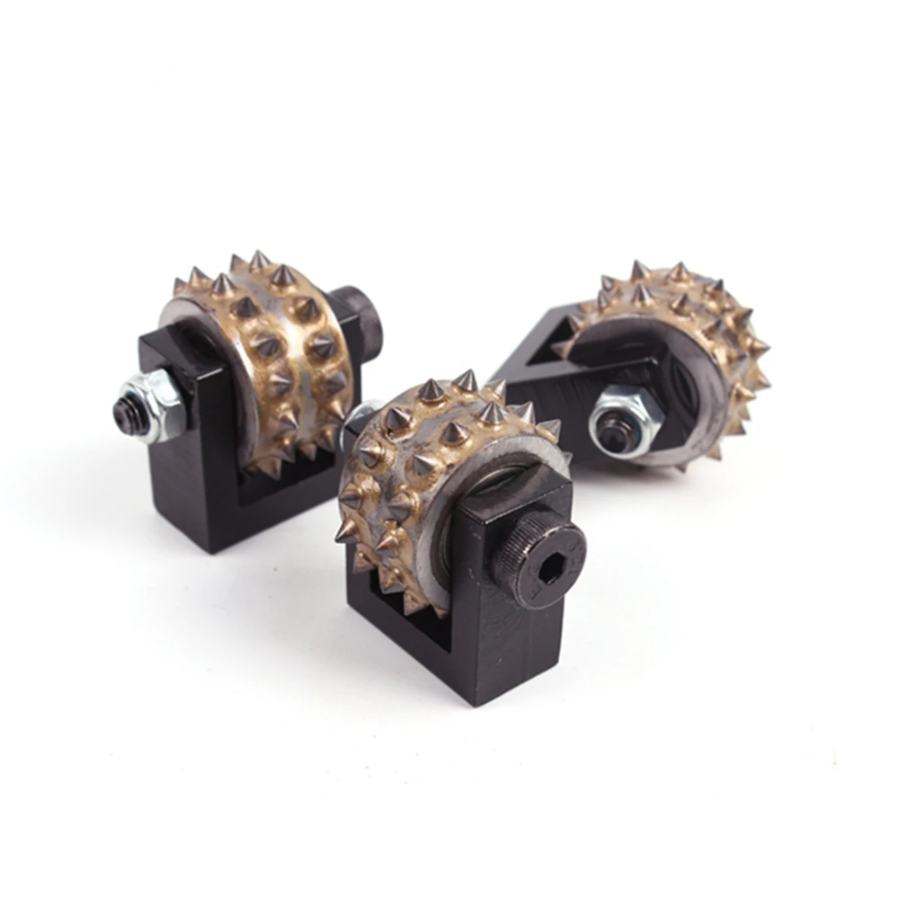 BH01 Carbide Tips Bush Hammer Roller Two Rows Diamond Bush Hammer 30 Teeth Litchi Surface and Concrete Floor Grinding 12PCS
BH01 Carbide Tips Bush Hammer Roller Two Rows Diamond Bush Hammer 30 Teeth Litchi Surface and Concrete Floor Grinding 12PCS