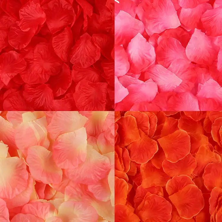 Backlakegirls100 шт/упаковка 5*5 см Моделирование искусственных цветов лепестки роз