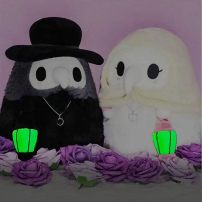 Luminous Plague Beak Doctor Cartoon Animal Stuffed Plush Toy Valentine's Day Doctor Beak Party Halloween Prom Props Gifts
Luminous Plague Beak Doctor Cartoon Animal Stuffed Plush Toy Valentine's Day Doctor Beak Party Halloween Prom Props Gifts