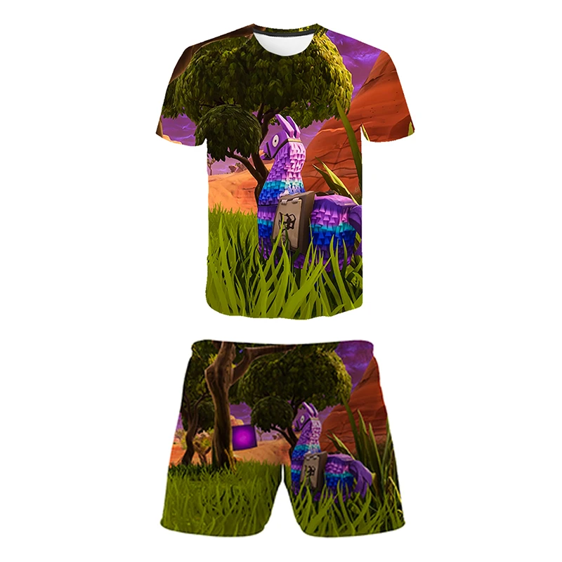 Children's Clothing Sets Fortnite 3D T Shirt + Shorts Pants Kids Boys Girls Tops Tees Game Anime Among Kid Baby Clothes Summer
Children's Clothing Sets Fortnite 3D T Shirt + Shorts Pants Kids Boys Girls Tops Tees Game Anime Among Kid Baby Clothes Summer