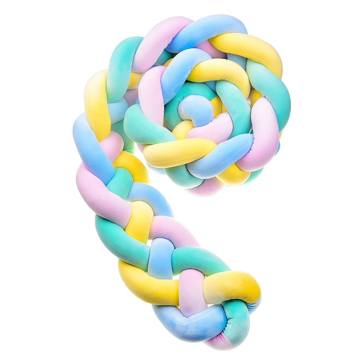 Ins four-strand twist bedspread multicolor long baby anti-collision knotting bedspread Decorative pillows
Ins four-strand twist bedspread multicolor long baby anti-collision knotting bedspread Decorative pillows