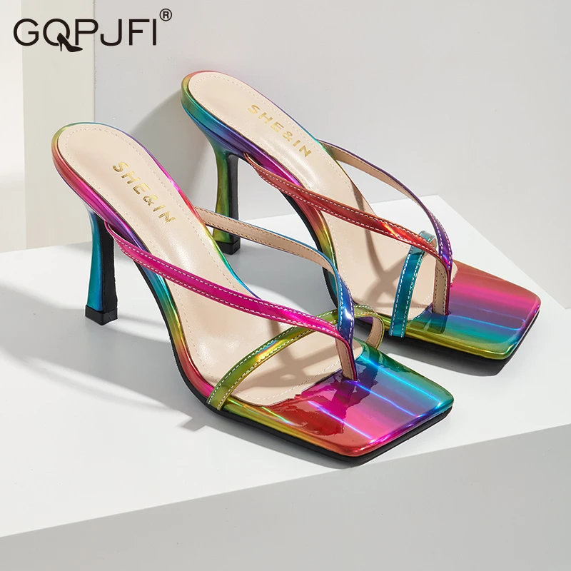 GQPJFI Camouflage Candy Color High Heels Multicolor Sandals Stiletto High Heels Pinch Sandals 2020 Summer High-heeled Sandals
GQPJFI Camouflage Candy Color High Heels Multicolor Sandals Stiletto High Heels Pinch Sandals 2020 Summer High-heeled Sandals
