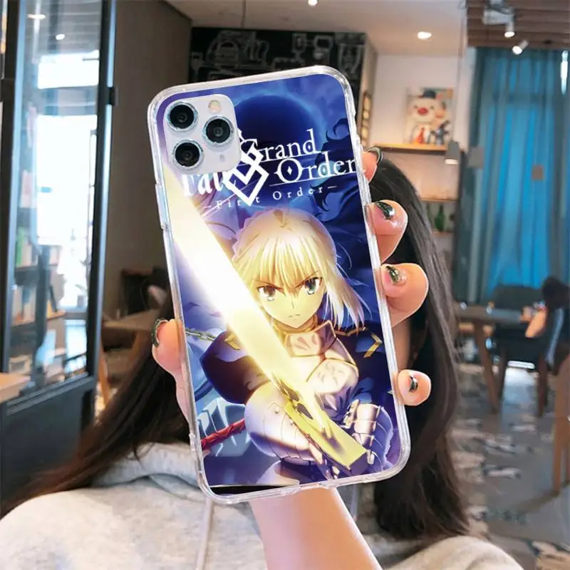 Fate Grand Order Anime design Phone Case Transparent soft For iphone 5 6 7 8 11 12 s c se plus mini x xs xr pro max cover shell
Fate Grand Order Anime design Phone Case Transparent soft For iphone 5 6 7 8 11 12 s c se plus mini x xs xr pro max cover shell