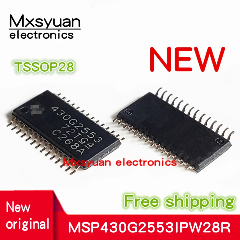 10pcs~100pcs/lot 430G2553 MSP430G2553IPW28R MSP430G2553IPW TSSOP28 New original
10pcs~100pcs/lot 430G2553 MSP430G2553IPW28R MSP430G2553IPW TSSOP28 New original