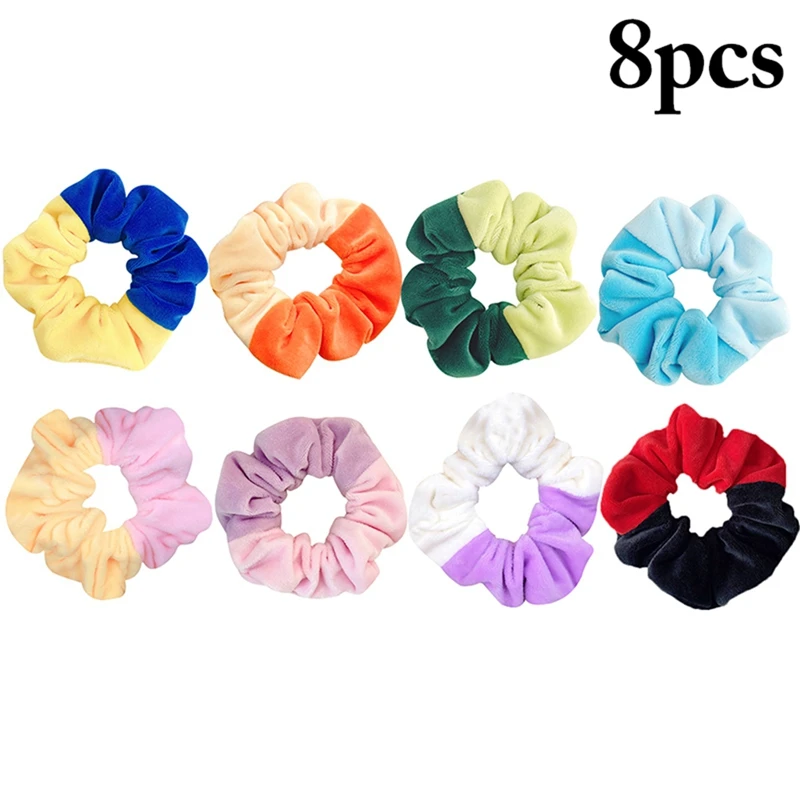 8pcs Elastic Hair Rubber Bands Hair Ropes Ties For Women Hair Accessories Plush Hair Scrunchie Hair Tie Ponytail Holder
8pcs Elastic Hair Rubber Bands Hair Ropes Ties For Women Hair Accessories Plush Hair Scrunchie Hair Tie Ponytail Holder