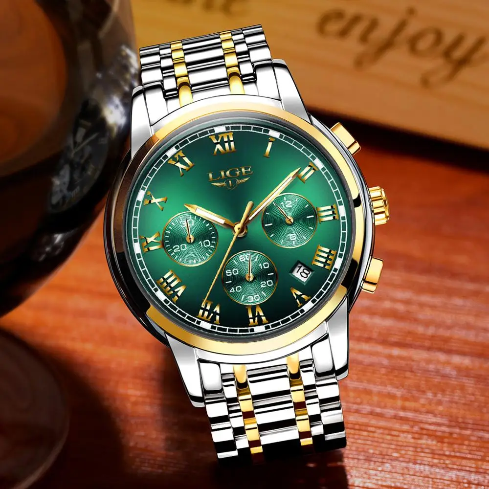 Relogio Masculino LIGE Watch Men Fashion Sport Quartz Clock Mens Watches Top Brand Luxury Full Steel Business Waterproof Watch
Relogio Masculino LIGE Watch Men Fashion Sport Quartz Clock Mens Watches Top Brand Luxury Full Steel Business Waterproof Watch