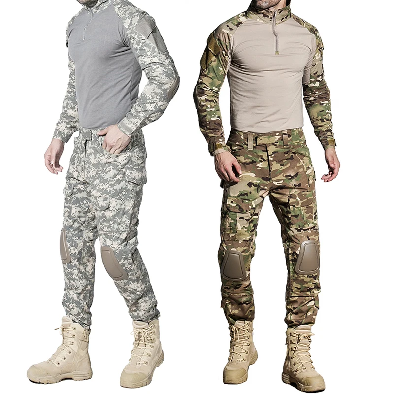 Outdoor Military Shirt Camouflage Army Tactical Battle Combat Shirt Men Women USMC Softair Camisa Militar Special Forces Costume
Outdoor Military Shirt Camouflage Army Tactical Battle Combat Shirt Men Women USMC Softair Camisa Militar Special Forces Costume