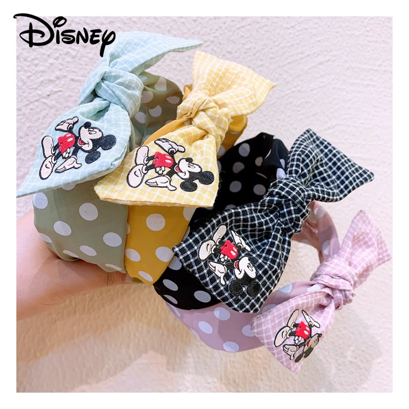 Новинка, женские обручи для волос Disney, аксессуары, милый мультяшный Микки Маус, бант в клетку, повязка на голову для детей, Женский широкий эл...
Новинка, женские обручи для волос Disney, аксессуары, милый мультяшный Микки Маус, бант в клетку, повязка на голову для детей, Женский широкий эл...