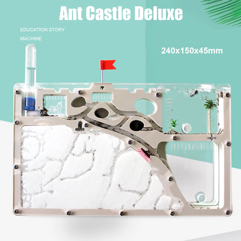 Children Educational Toys Underground Household Ant Farm Pet Products Anthill Workshop Acrylic Box Ant Sand Castle Nest
Children Educational Toys Underground Household Ant Farm Pet Products Anthill Workshop Acrylic Box Ant Sand Castle Nest