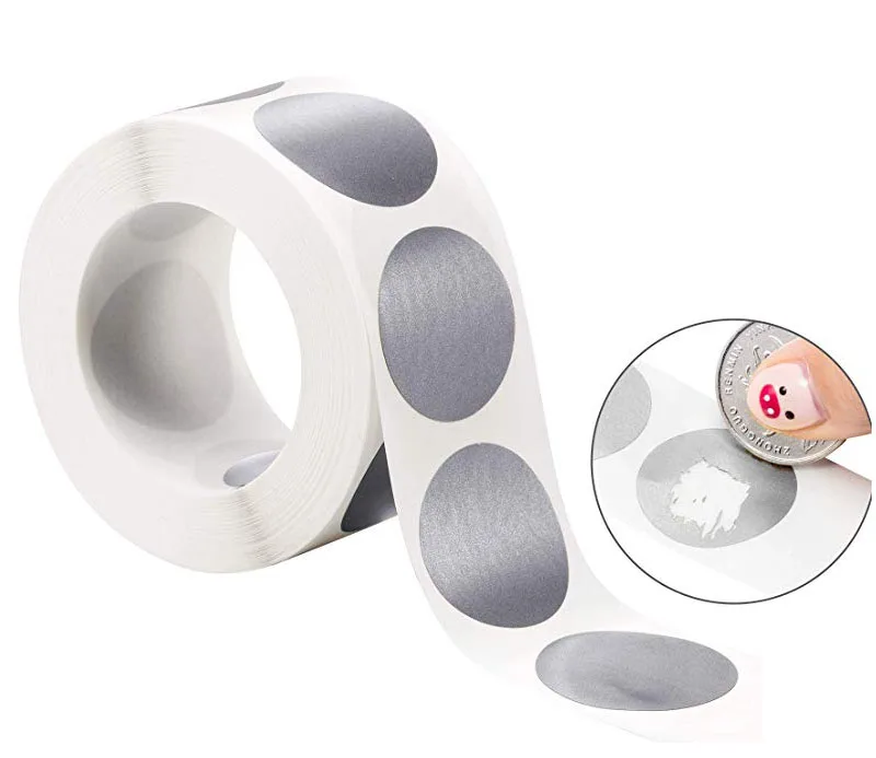 300pcs Round silver Scratch Off Stickers 1 Inch Scratch Off Labels sticker for party activity favors stationery sticker
300pcs Round silver Scratch Off Stickers 1 Inch Scratch Off Labels sticker for party activity favors stationery sticker