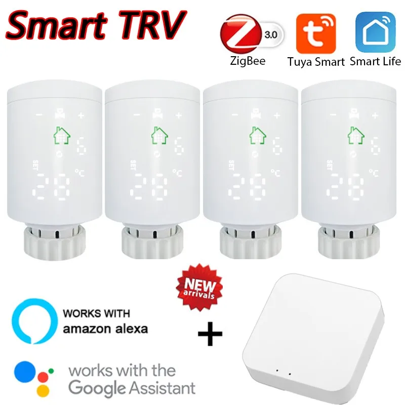 Привод радиатора ZigBee Wifi Smart TRV, термостатический клапан радиатора, контроль температуры, голосовое управление, Google Home
Привод радиатора ZigBee Wifi Smart TRV, термостатический клапан радиатора, контроль температуры, голосовое управление, Google Home