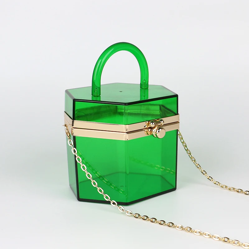 Acrylic Dinner Bag Crossbody Purse Evening Clutch Casual Shoulder Bag Transparent Solid Top Handle With Chain Strap 5 Style
Acrylic Dinner Bag Crossbody Purse Evening Clutch Casual Shoulder Bag Transparent Solid Top Handle With Chain Strap 5 Style