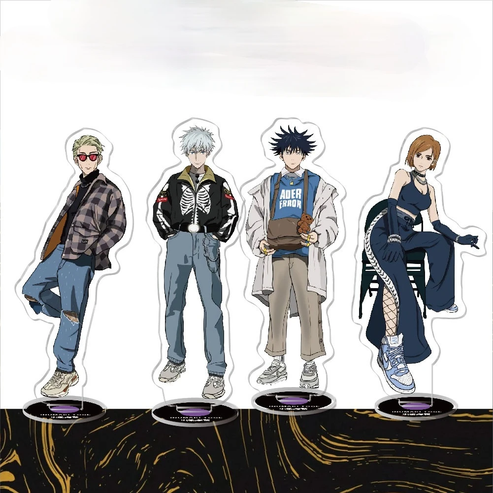 Jujutsu Kaisen2 акриловая модель на подставке игрушка, фигурка куклы Kugisaki нобаро Gojo Satoru украшения кампуса, корзина для цветов, креативный маленьки...
Jujutsu Kaisen2 акриловая модель на подставке игрушка, фигурка куклы Kugisaki нобаро Gojo Satoru украшения кампуса, корзина для цветов, креативный маленьки...