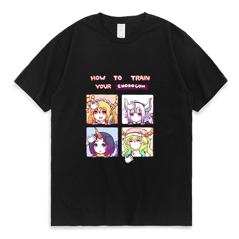Miss Kobayashi's Dragon Maid Anime Harajuku T Shirt Men Women New Summer Fashion Tees Shirt Short Sleeve Tops Cotton T-shirt Man
Miss Kobayashi's Dragon Maid Anime Harajuku T Shirt Men Women New Summer Fashion Tees Shirt Short Sleeve Tops Cotton T-shirt Man