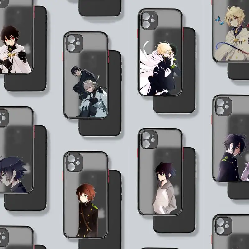 Japan anime seraph of the end Phone Case matte transparent For iphone 7 8 11 12 13 plus mini x xs xr pro max cover
Japan anime seraph of the end Phone Case matte transparent For iphone 7 8 11 12 13 plus mini x xs xr pro max cover