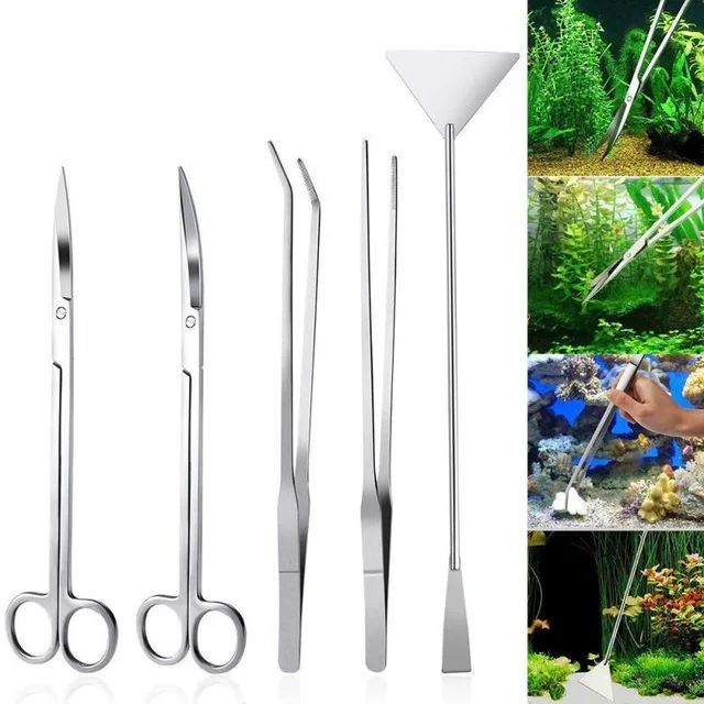 Aquarium Tank Aquascaping Tools Aquarium Scissor Tweezers Tool Stainless Steel Aquatic Plants Set Aquarium Maintenance Supplies
Aquarium Tank Aquascaping Tools Aquarium Scissor Tweezers Tool Stainless Steel Aquatic Plants Set Aquarium Maintenance Supplies