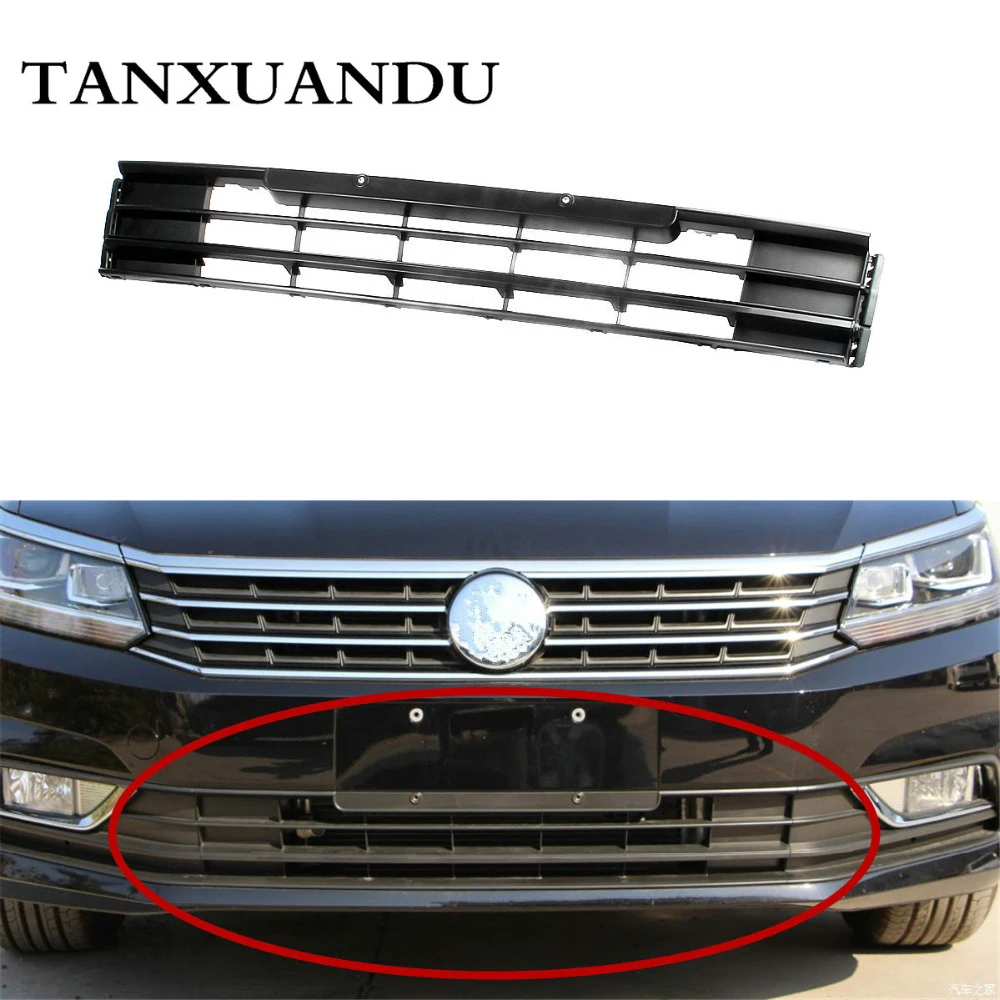 Front Bumper Lower Grill Grille No PDC Hole Fit For VW Passat B7.5 2016-2019 North American Version Not Suitable For R-LINE
Front Bumper Lower Grill Grille No PDC Hole Fit For VW Passat B7.5 2016-2019 North American Version Not Suitable For R-LINE