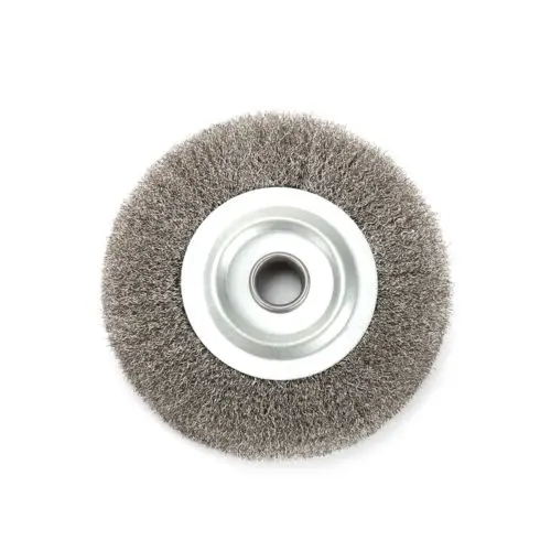 125mm Crimped Stainless Steel Wire Wheel Brush For Bench Grinder Parts Accessory