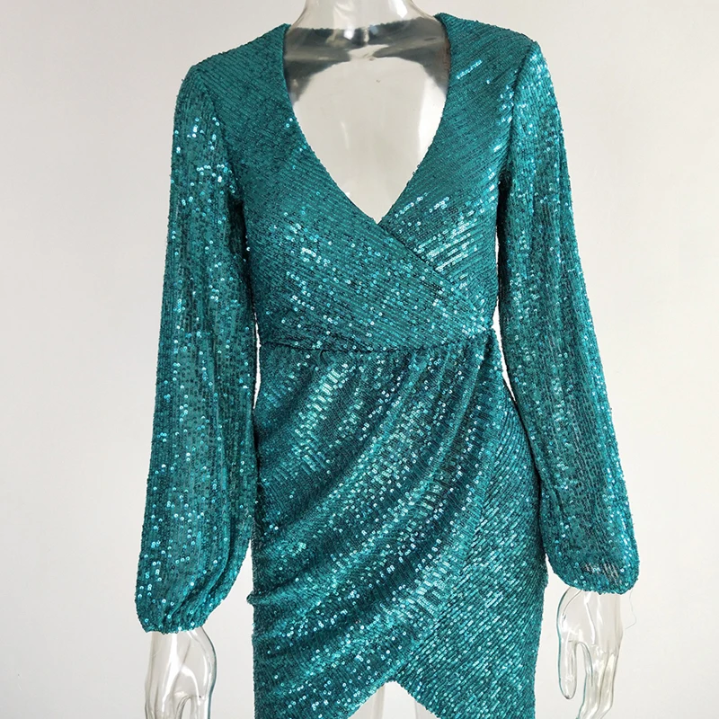 2019 New Evening Dress Sexy Fashion Stitching Deep V-Neck Sequin One-Step Skirt Hedging Sexy Long Sleeve Sequin Dress
2019 New Evening Dress Sexy Fashion Stitching Deep V-Neck Sequin One-Step Skirt Hedging Sexy Long Sleeve Sequin Dress