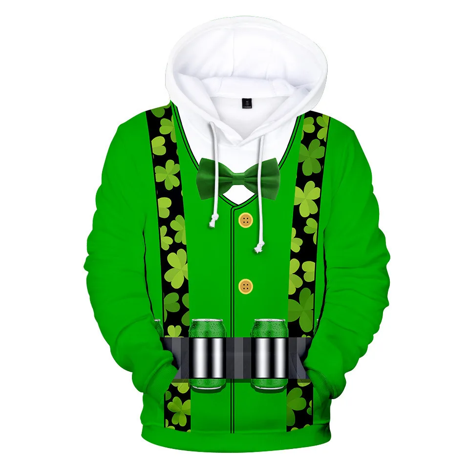 2021 New St. Patrick's Day 3D Hoodies Men/women Fashion Hip Hop Hot 3D Print St. Patrick's Day Men's Hoodie Sweatshirt hooded
2021 New St. Patrick's Day 3D Hoodies Men/women Fashion Hip Hop Hot 3D Print St. Patrick's Day Men's Hoodie Sweatshirt hooded