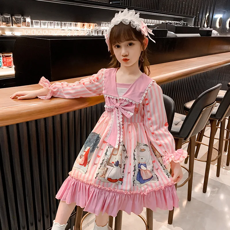 Lolita Dress Victorian Lolita Elegant Gorgeous Cartoon Rabbit Printed Vintage Daily Retro Tea Party Sweet Dress Teenage Girl Kid
Lolita Dress Victorian Lolita Elegant Gorgeous Cartoon Rabbit Printed Vintage Daily Retro Tea Party Sweet Dress Teenage Girl Kid