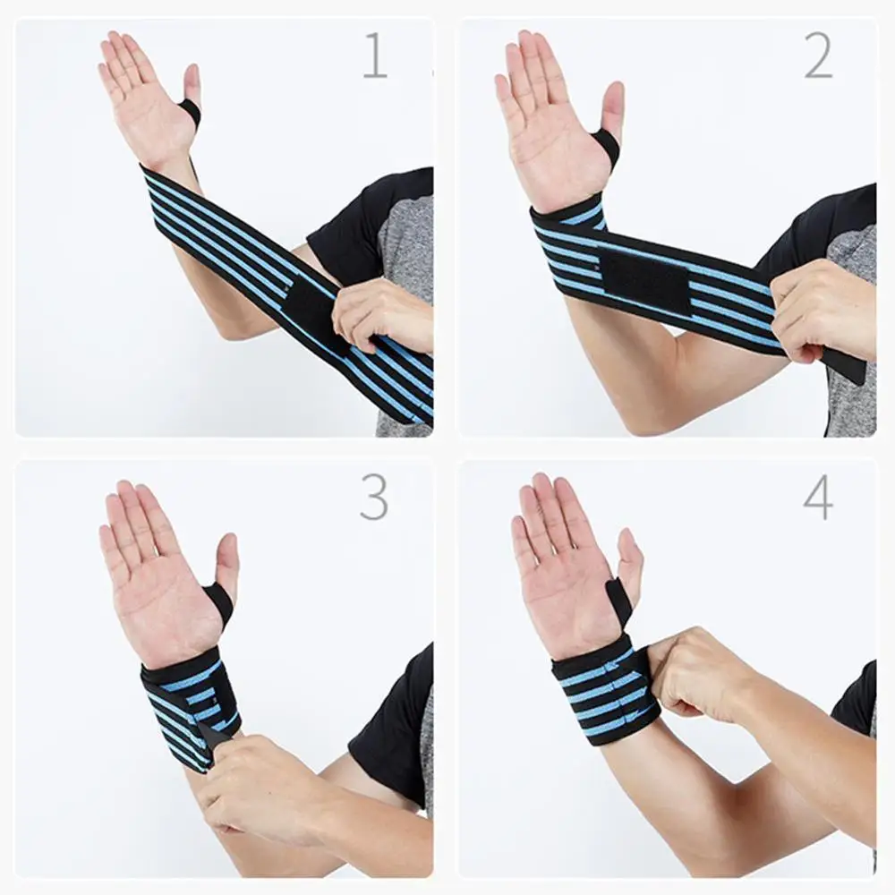 Sports Weightlifting Wristband Wrist Wrap Sports Power Training Bracers Protector Pressure Cuff Wrist-band Wrap Wind Belt
Sports Weightlifting Wristband Wrist Wrap Sports Power Training Bracers Protector Pressure Cuff Wrist-band Wrap Wind Belt