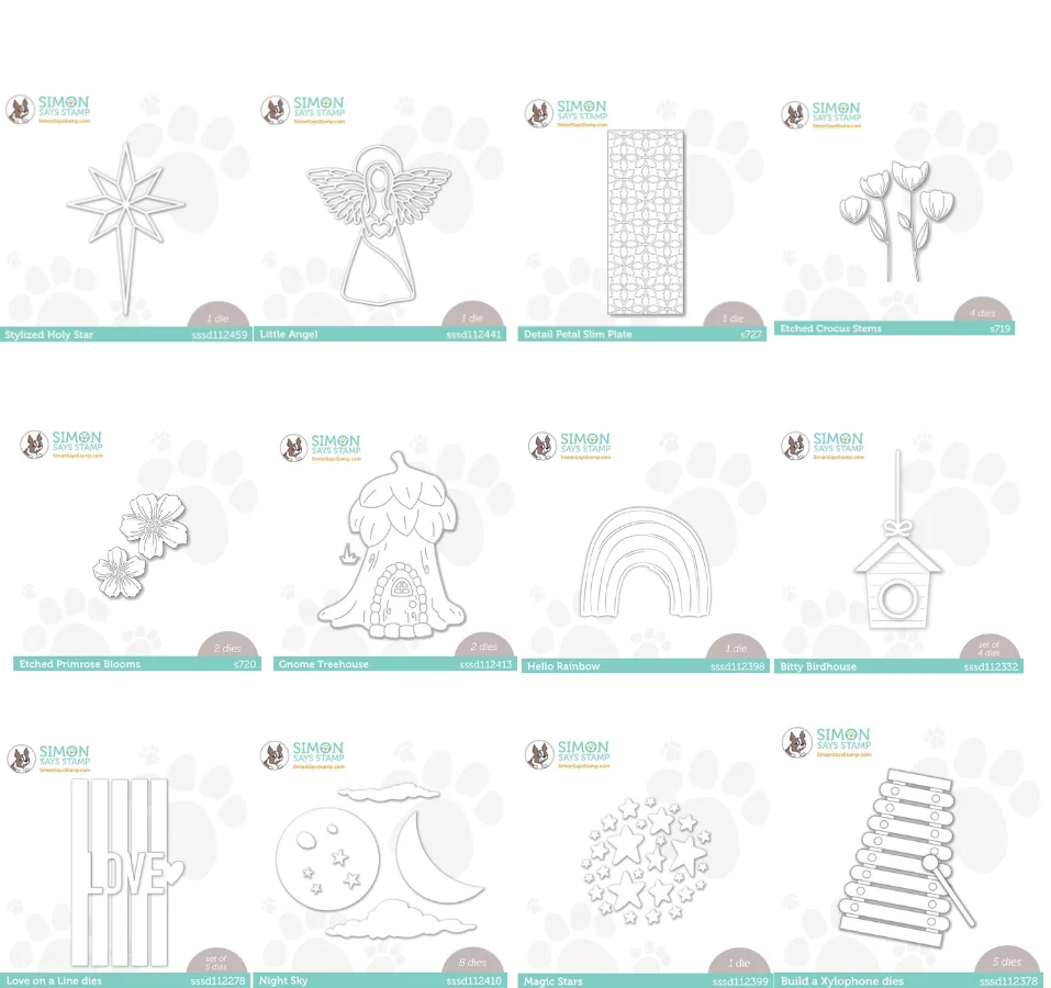 Саймон сказал, что металлическая высечка для изготовления альбомов для скрапбукинга без штампов.
Саймон сказал, что металлическая высечка для изготовления альбомов для скрапбукинга без штампов.