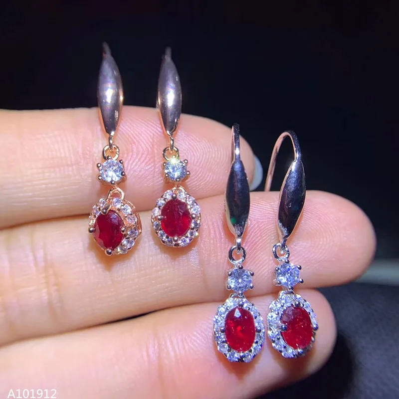 KJJEAXCMY Supporting detection 925 sterling silver natural ruby girls earrings rose gold white gold 2 colors support detection
KJJEAXCMY Supporting detection 925 sterling silver natural ruby girls earrings rose gold white gold 2 colors support detection
